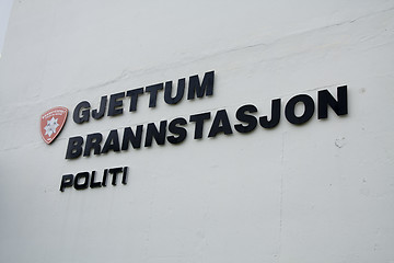 Image showing Gjettum Fire Station