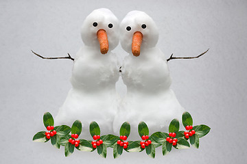 Image showing Christmas Snow Buddies