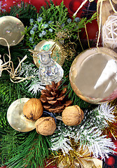 Image showing Christmas decorations 