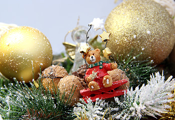 Image showing Christmas bear