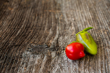 Image showing Capsicum and tomato