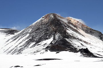 Image showing volcano mount Etna crater