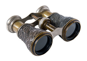 Image showing old binoculars