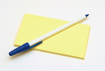 Image showing Pad and Pen