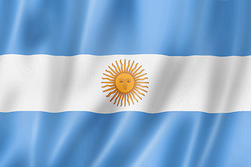 Image showing Argentinian flag