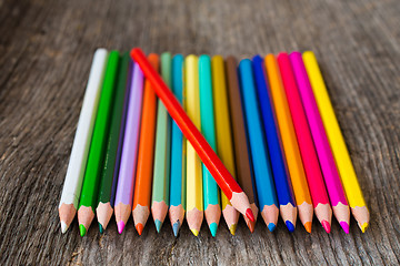 Image showing Color pencils
