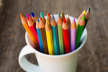 Image showing Color pencils