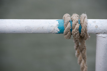 Image showing knotted rope