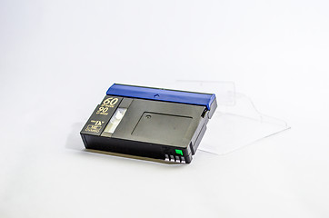 Image showing tape recorder for video camera