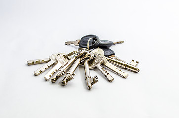Image showing Bunch of Key used for our home