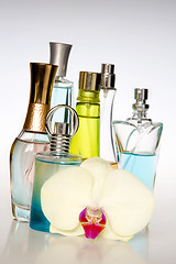 Image showing Perfume bottles