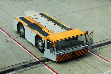 Image showing Airport service vehicle