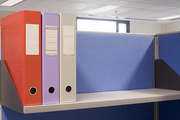 Image showing Shelf with files