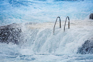 Image showing Swimming prohibited!