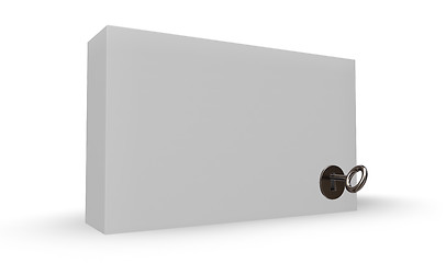 Image showing locked box