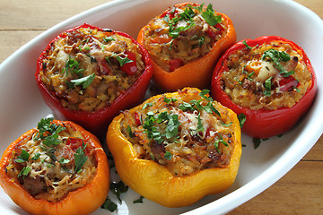 Image showing Stuffed peppers