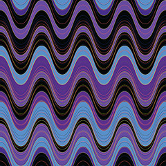 Image showing Wave seamless pattern