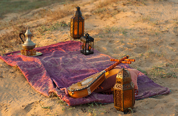 Image showing Desert still life