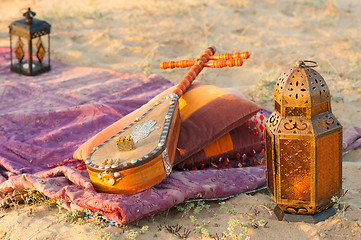 Image showing Desert still life