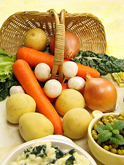 Image showing Cottage Vegetables