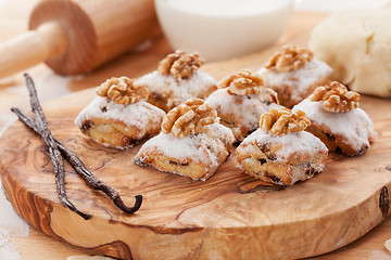 Image showing Baking Christmas cookies