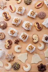 Image showing Delicious Christmas cookies