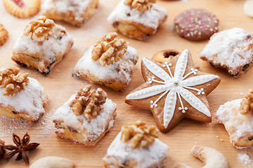 Image showing Delicious Christmas cookies