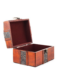 Image showing Treasure Chest. Isolated on a white background