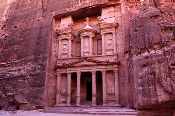 Image showing Petra in Jordan