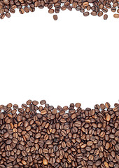 Image showing Brown roasted coffee beans