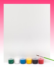 Image showing Paints