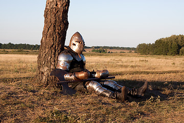 Image showing Medieval knight