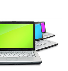 Image showing Laptops