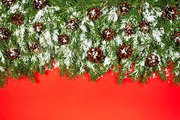 Image showing Christmas background. Eve framework