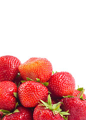 Image showing Fresh strawberries