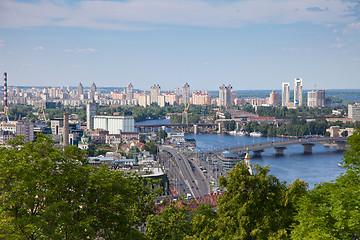 Image showing Panorama of Kiev, Ukraine.