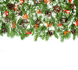 Image showing Christmas background. Eve framework