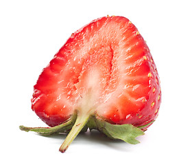 Image showing Cut strawberrie