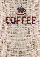 Image showing Brown roasted coffee beans