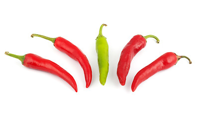 Image showing Red peppers