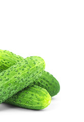 Image showing Cucumbers