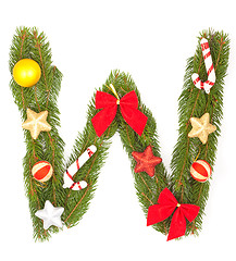 Image showing Christmas Alphabet