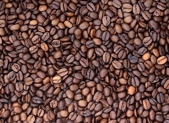 Image showing Background of coffee bean
