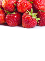 Image showing Fresh strawberries