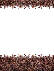 Image showing Brown roasted coffee beans