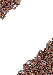 Image showing Brown roasted coffee beans