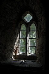 Image showing monestary window