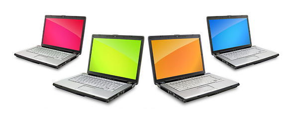 Image showing Laptops