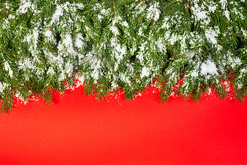 Image showing Christmas background. Eve framework