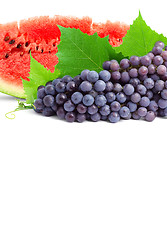 Image showing Colorful healthy fresh fruit.